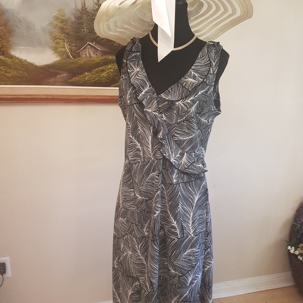 Black and White Dress